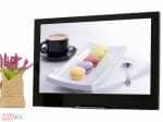 Einbau Smart Fernseher für die Küche AVS240WS (schwarzer Rahmen)