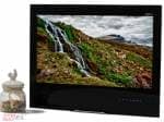 Einbau Smart Fernseher für die Küche AVS240KS (schwarzer Rahmen)